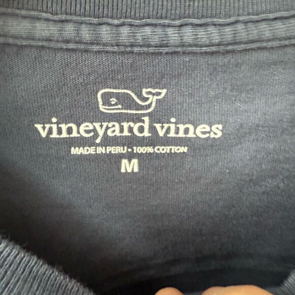 Vineyard Vines Long Sleeve Pocket Tshirt St Paddy’s Day M - Picture 5 of 5